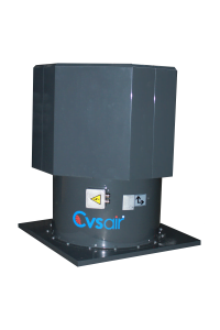 Ventilador Axial De Tejado Con Direccion De Flujo De Aire Vertical